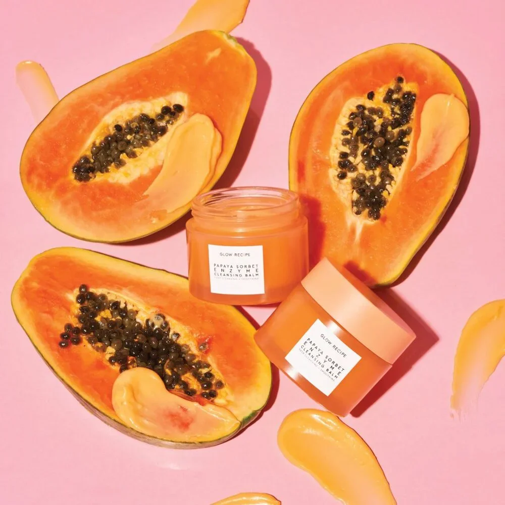 GLOW RECIPE PAPAYA SORBET ENZYME CLEANSING BAUM